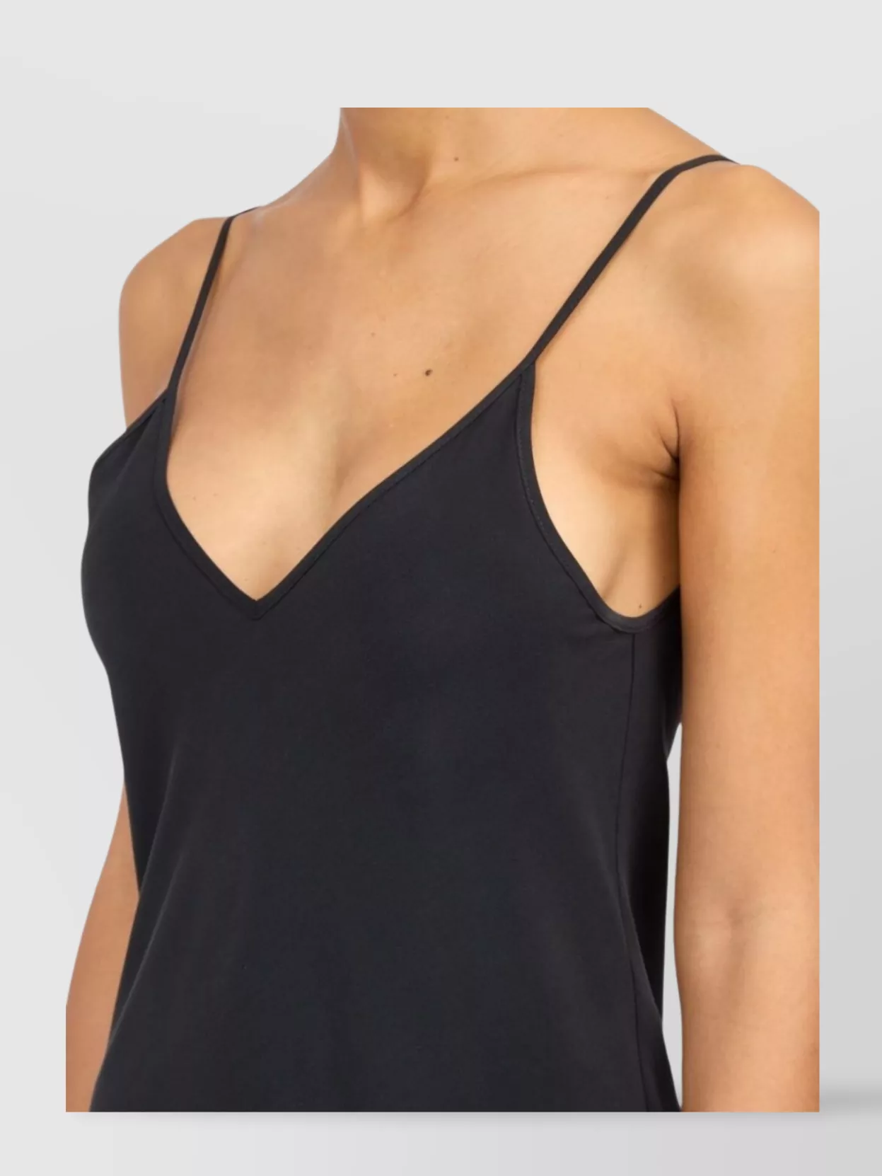 Mm6 Maison Margiela Mm6 By Maison Margiela Three Way Silk Dress With Deep V-neckline