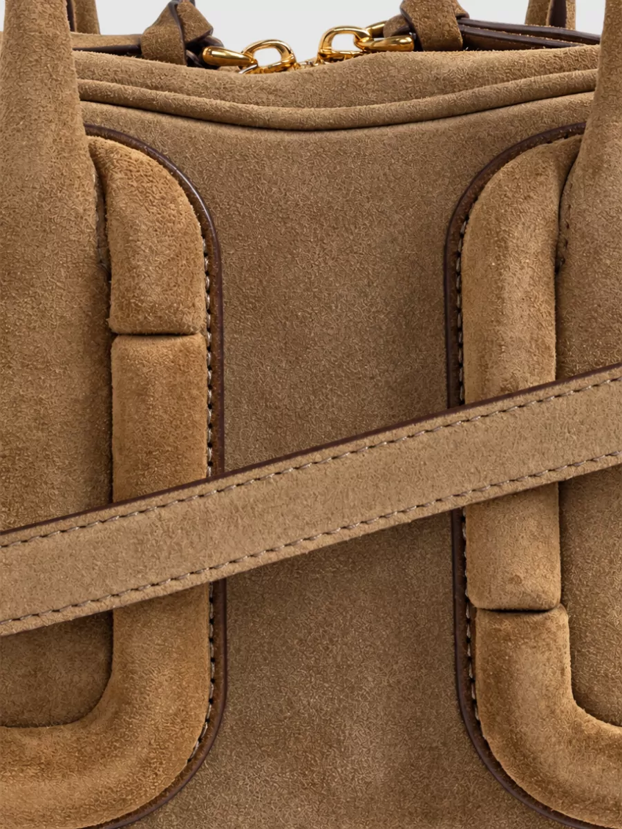 Marc Jacobs The Bauletto Suede Shoulder Bag