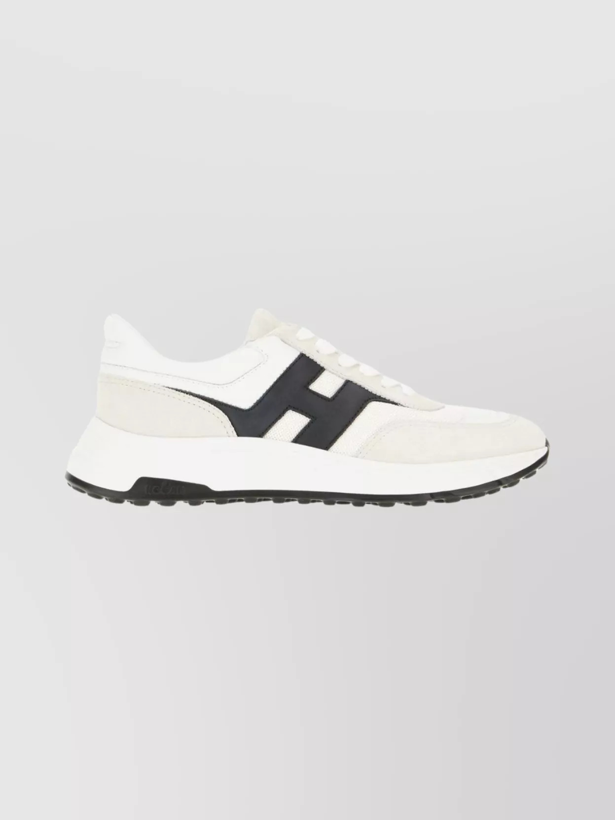 Hogan Lightweight Leather And Mesh Athletic Sneakers