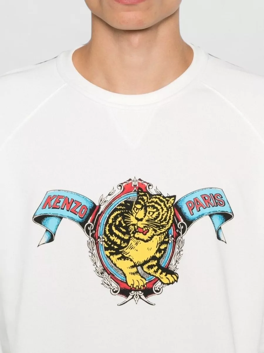 Kenzo Printed Crewneck Sweatshirt