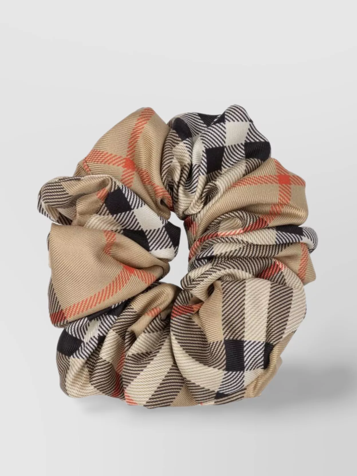 BURBERRY HAIR ACCESSORIES WITH CHECKED PATTERN AND ELASTIC DESIGN