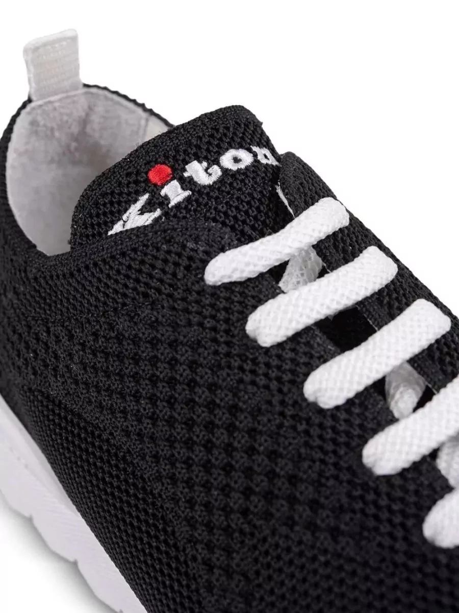 Kiton Textured Low-Top Sneakers