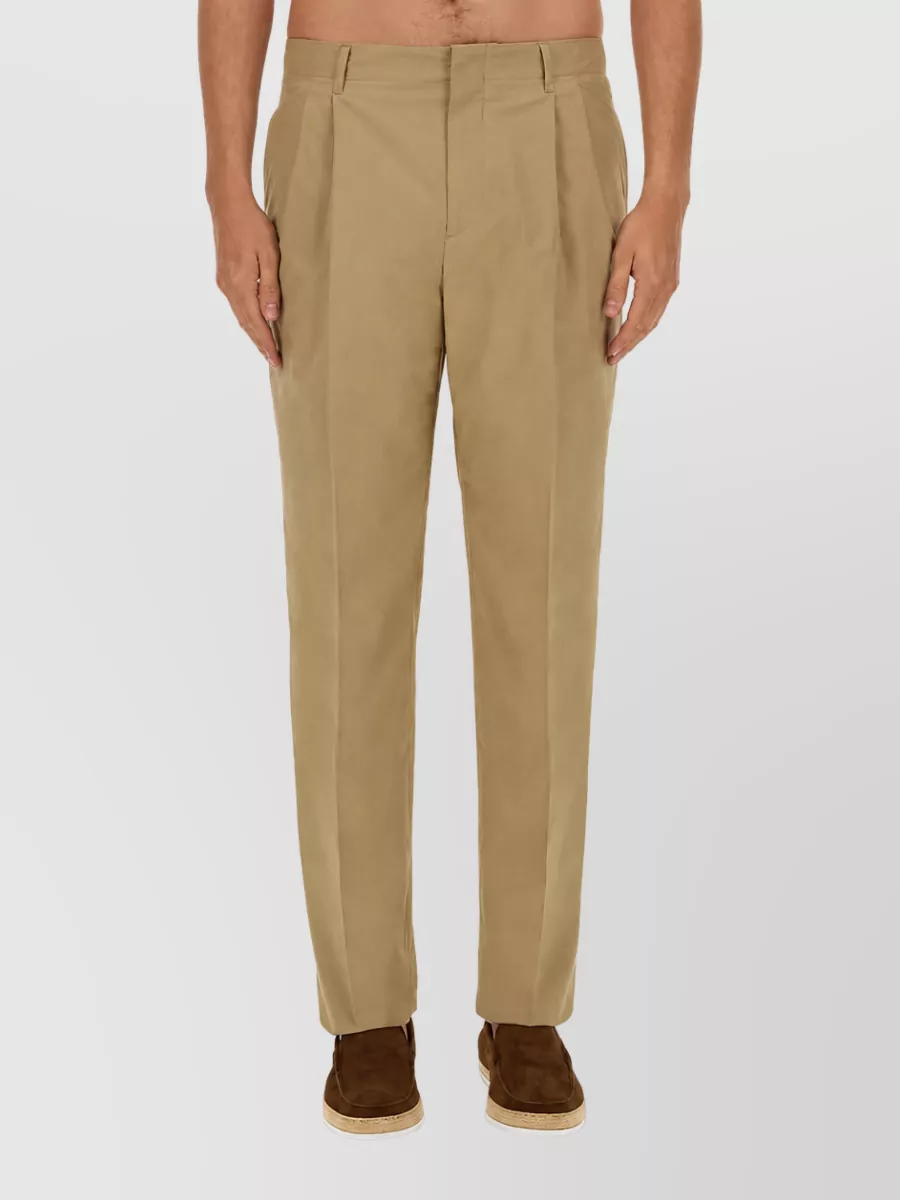 Lardini regular-fit straight-leg trousers