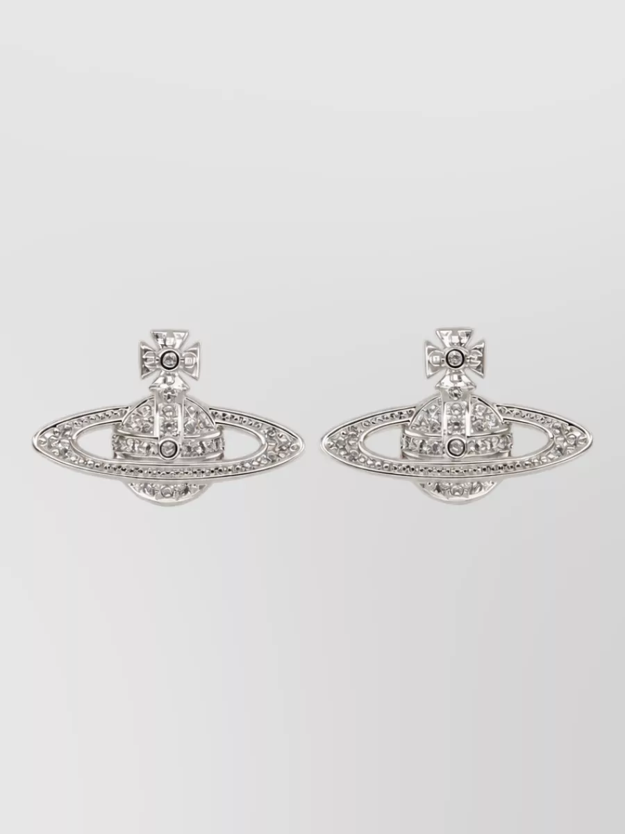 Vivienne Westwood Mini Bas Relief Earrings