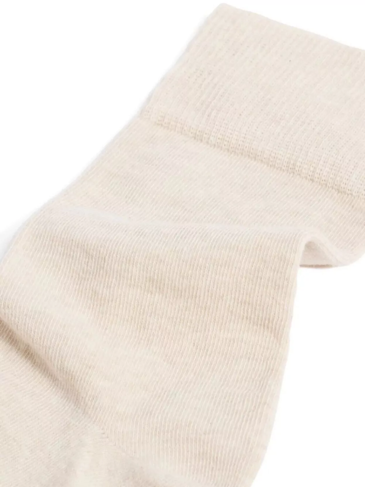 Maison Kitsuné Fox Head Embroidered Mid-Calf Socks