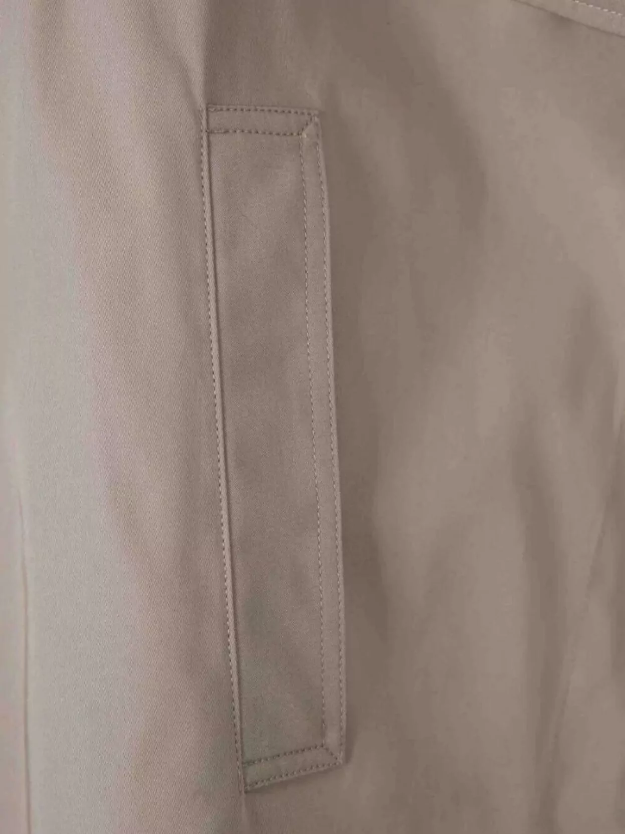 Herno Waterproof Cotton Gabardine Poncho With Button Detailing