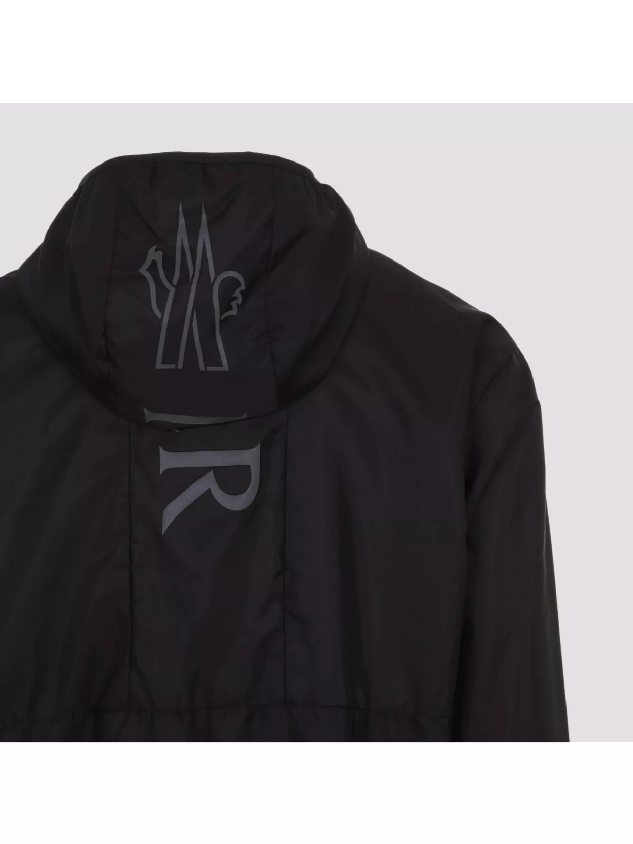 Shop Moncler Granier Hooded Jacket Zip Pockets