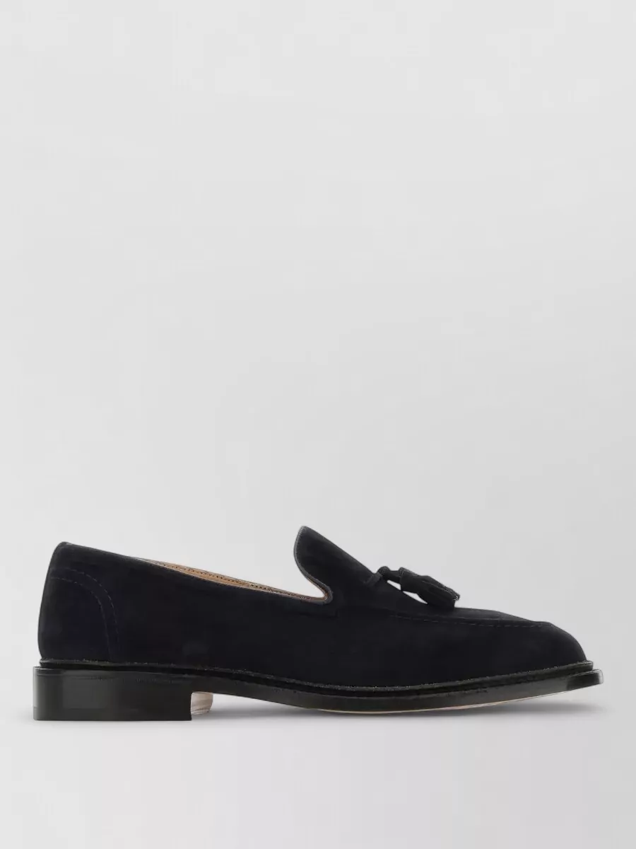 Tricker's Suede Leather Loafers