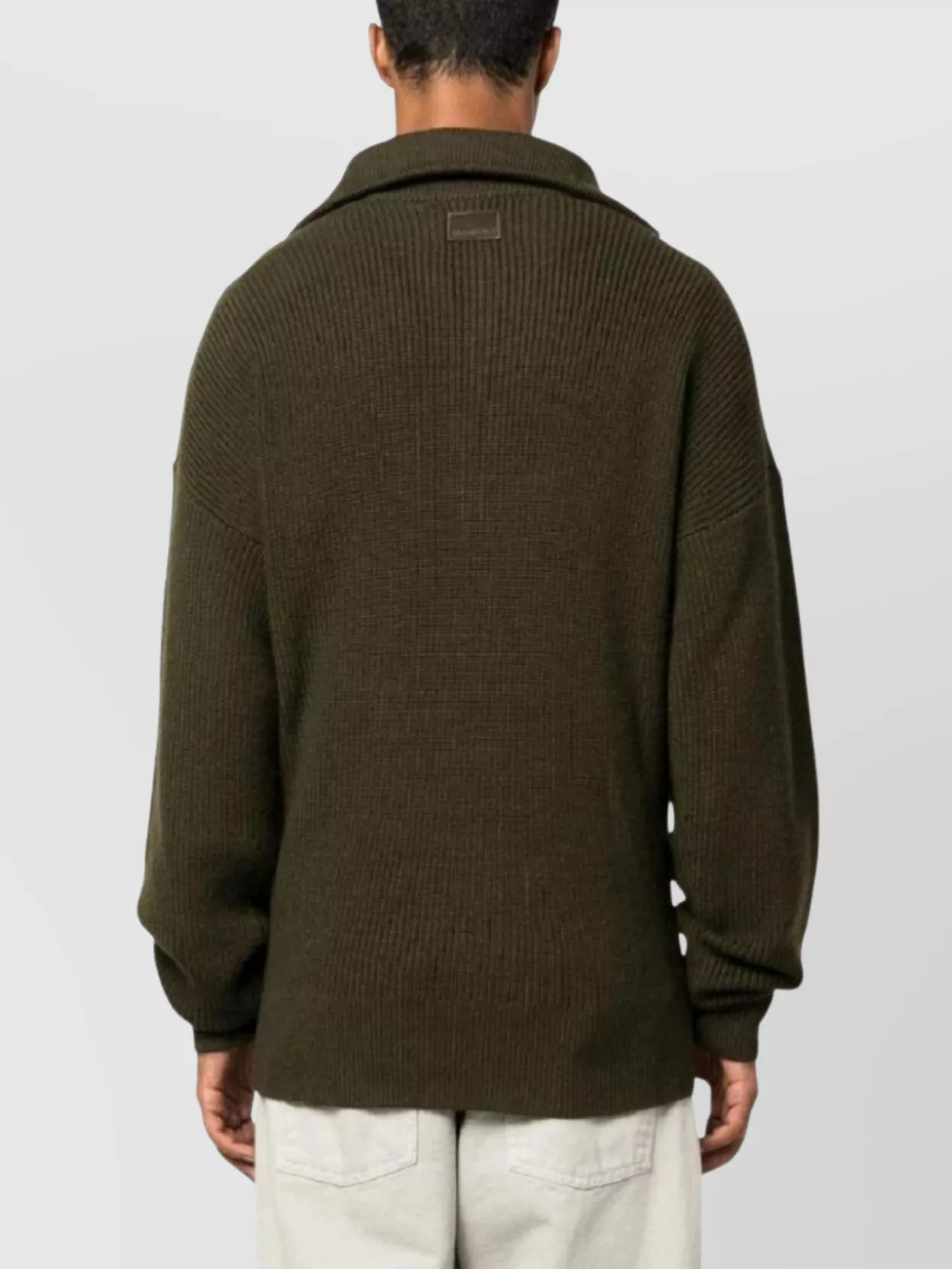 Isabel Marant Cozy Turtleneck Sweater Drop Shoulders In Brown