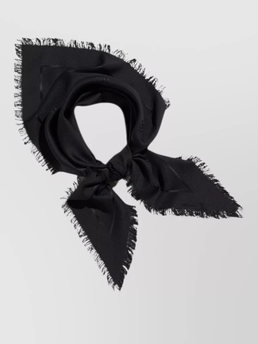 Gucci silk wool jacquard shawl