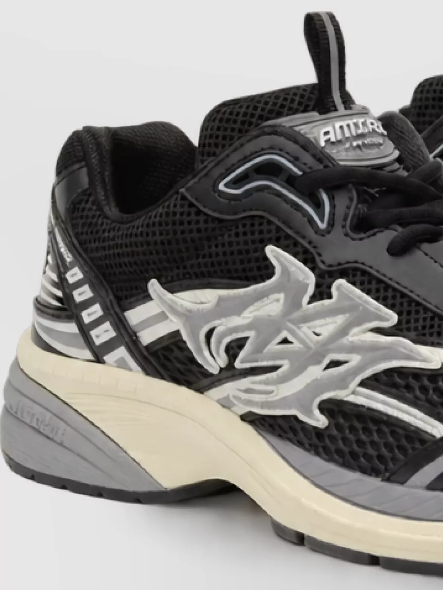 Amiri Mesh Low-Top Sneakers