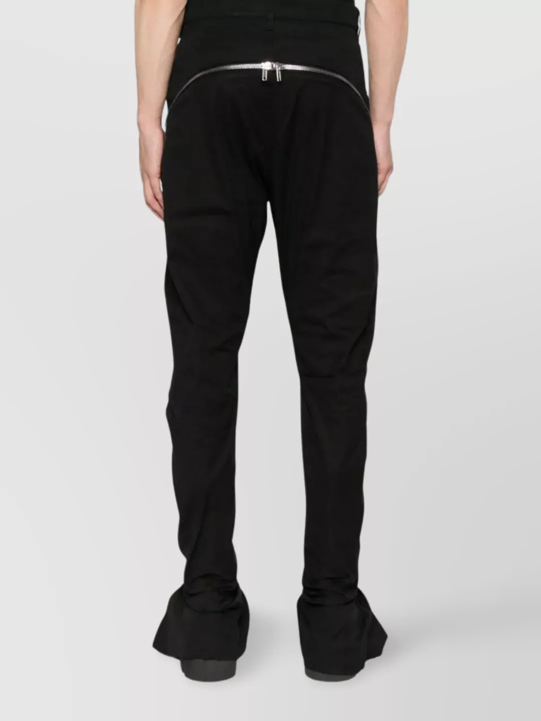 Rick Owens Flared Leg Trousers Side Zip