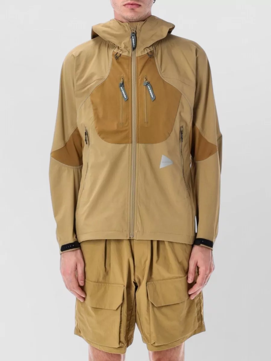 And Wander relaxed-fit hooded jacket