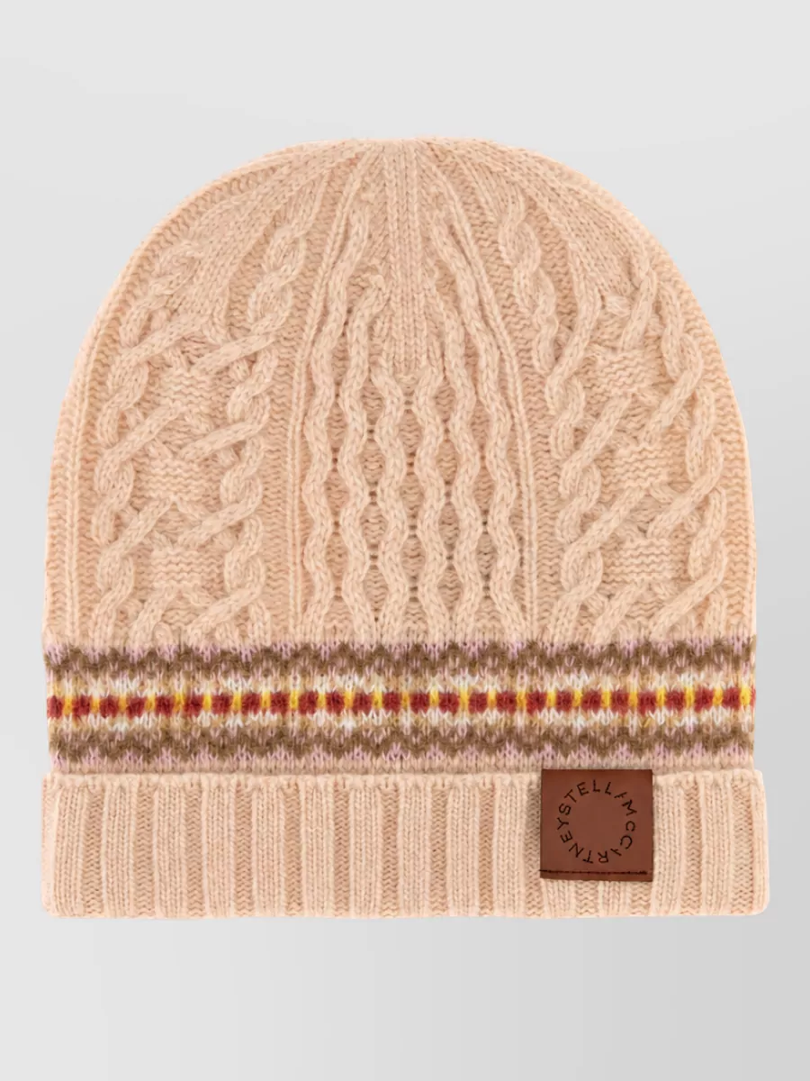 Stella Mccartney virgin wool beanie