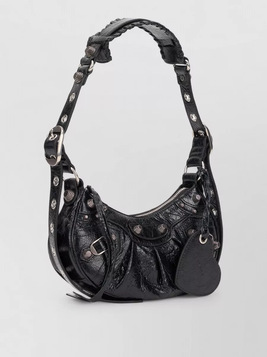 Balenciaga Le Cagole Xs Leather Clutch Bag