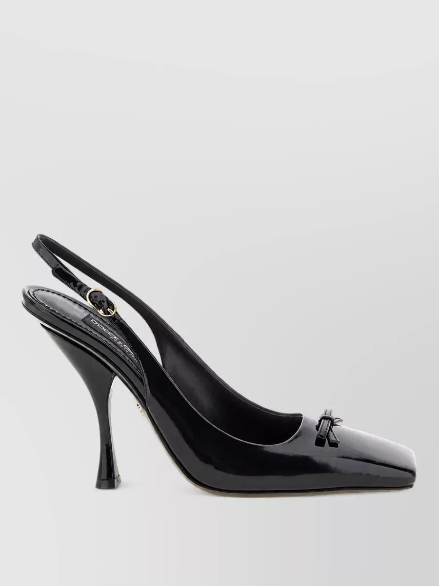 Dolce&Gabbana Leather Slingback Pumps
