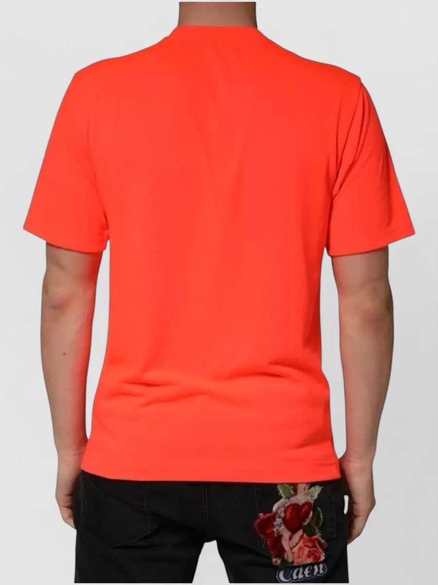 Dolce&Gabbana Polyester Crew Neck T-Shirt