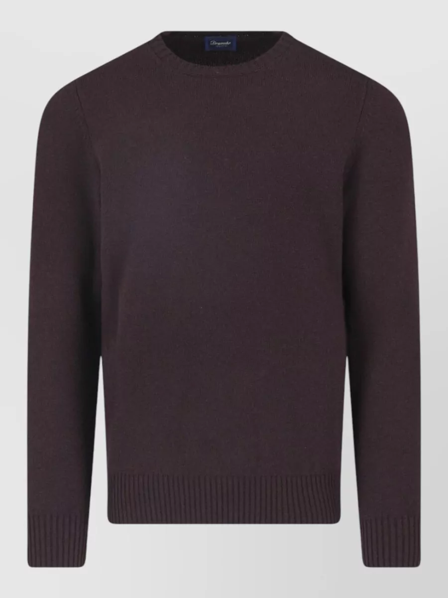 Drumohr cashmere crewneck jumper