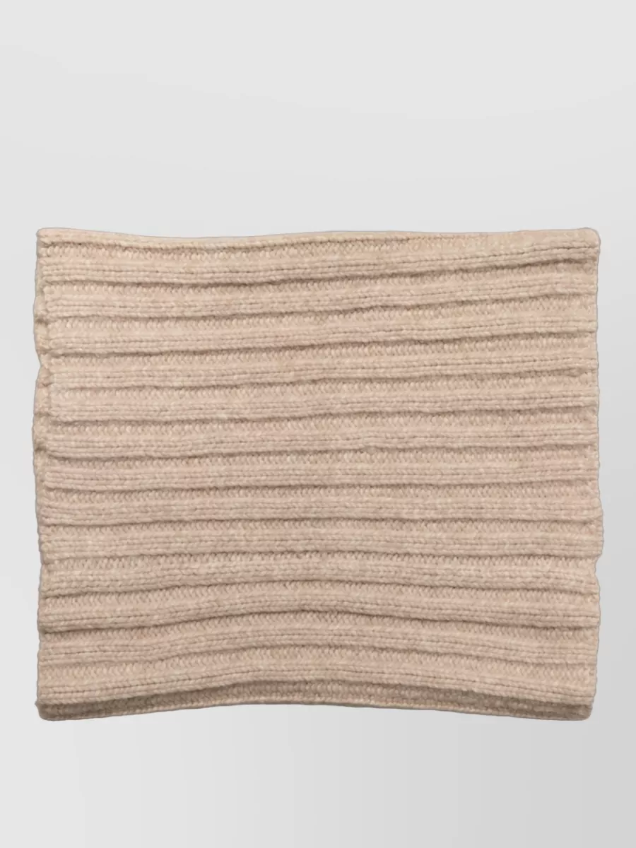 Dolce&Gabbana ribbed knit neck warmer