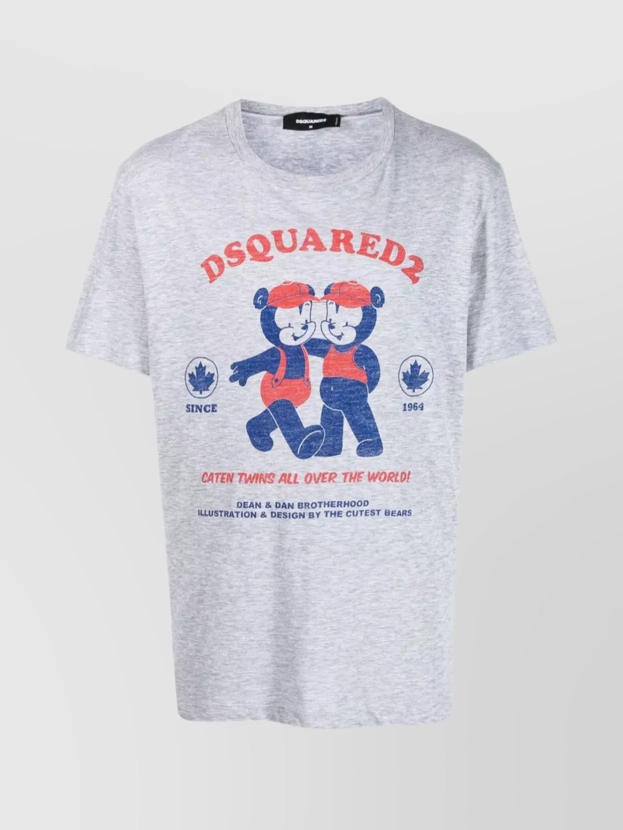 Shop Dsquared2 Logo-print Cotton Blend T-shirt