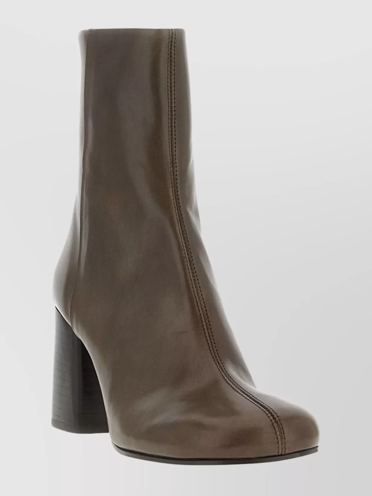 Lemaire Ankle Boots With Block Heel And Round Toe