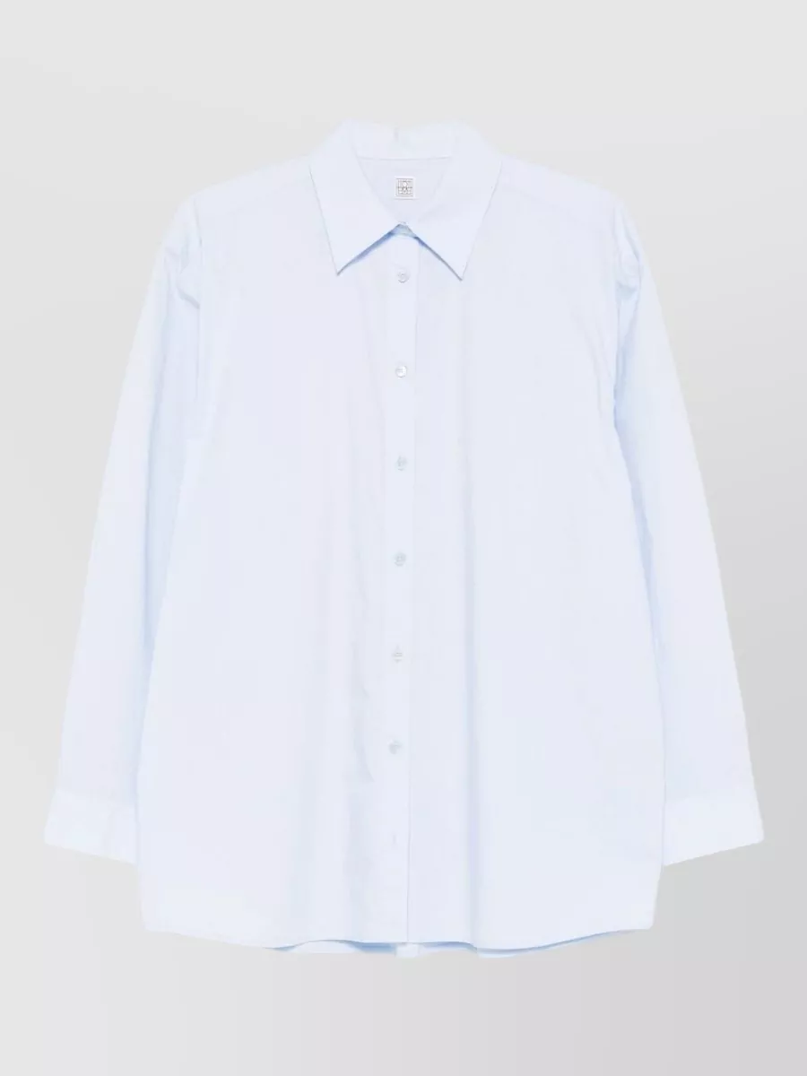 Totême organic cotton long-sleeve shirt