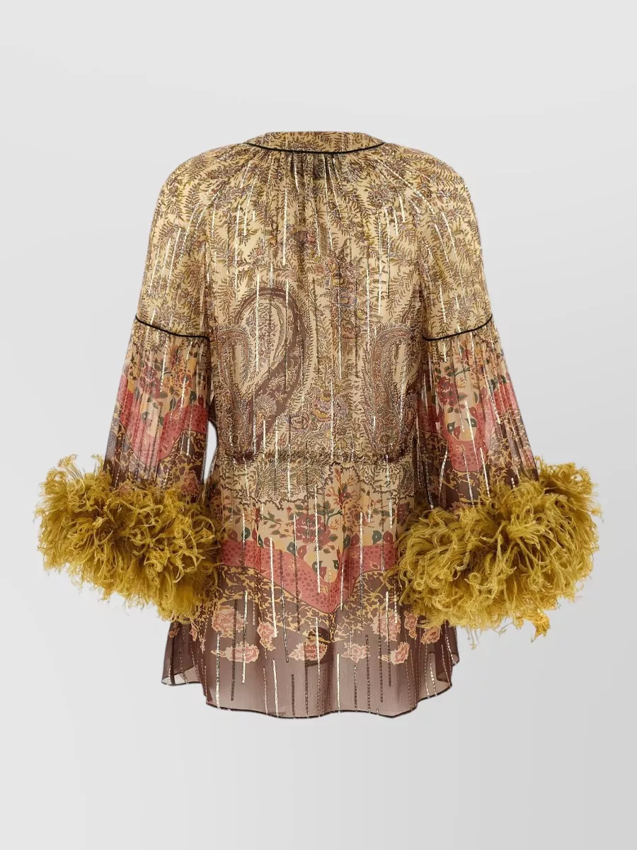 Valentino Garavani Silk Paisley Blouse