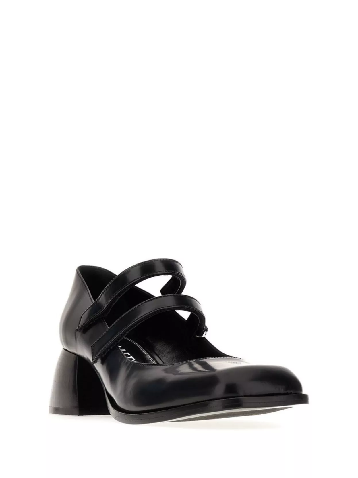 Nodaleto Leather Bulla Bacara Pumps With Block Heel