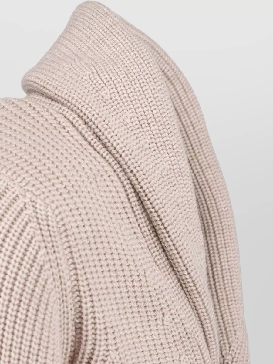 Drumohr Merino Wool Crewneck Jacket