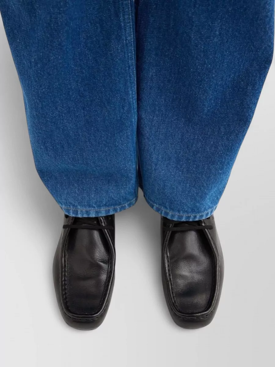 Jil Sander Leather Loafers