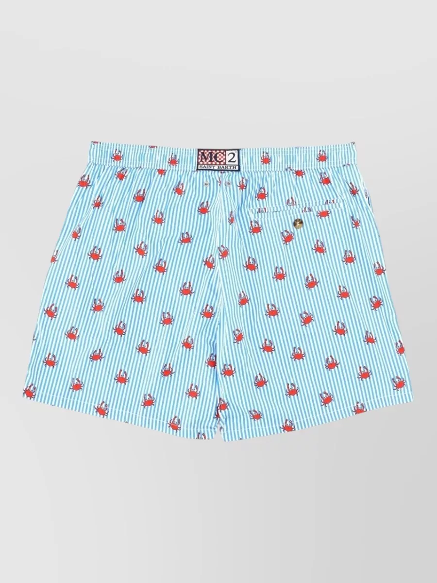 Mc2 Saint Barth Printed Swim Shorts