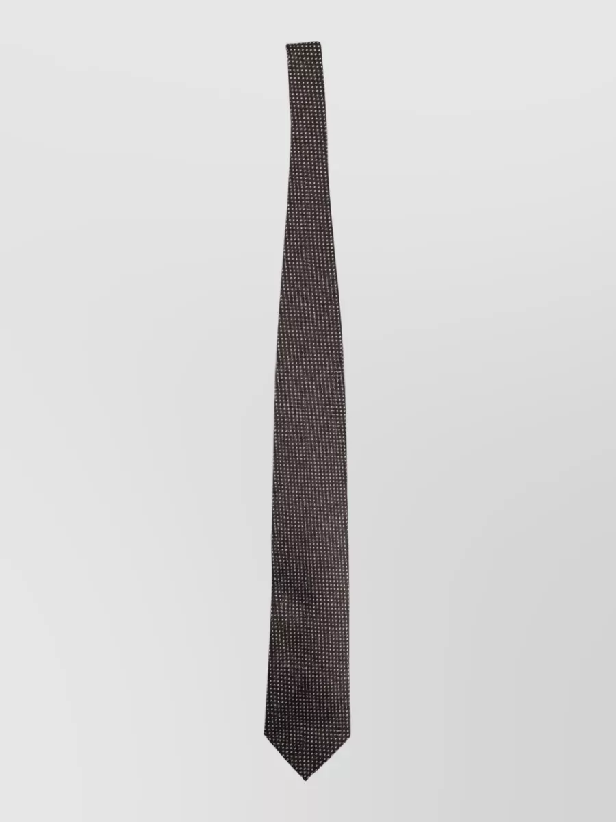 Zegna mulberry silk tie