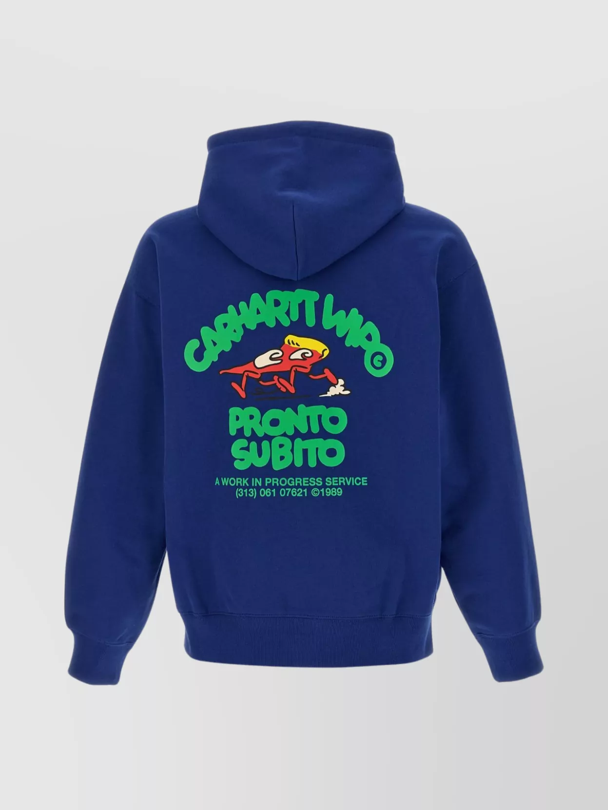 Carhartt Wip Hooded Sweat Jacket Graphic Print