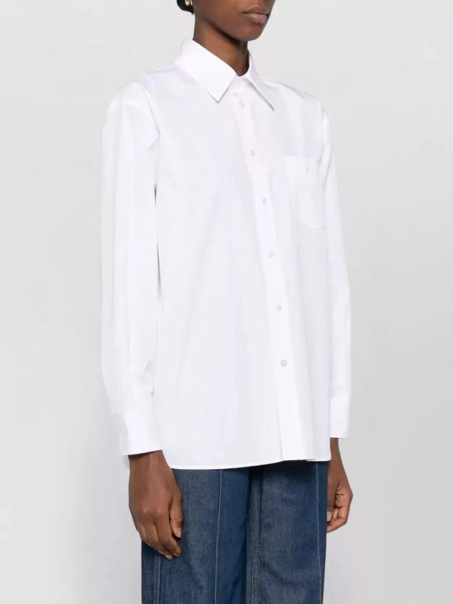 Etro Cotton Shirt Long Sleeves Chest Pocket