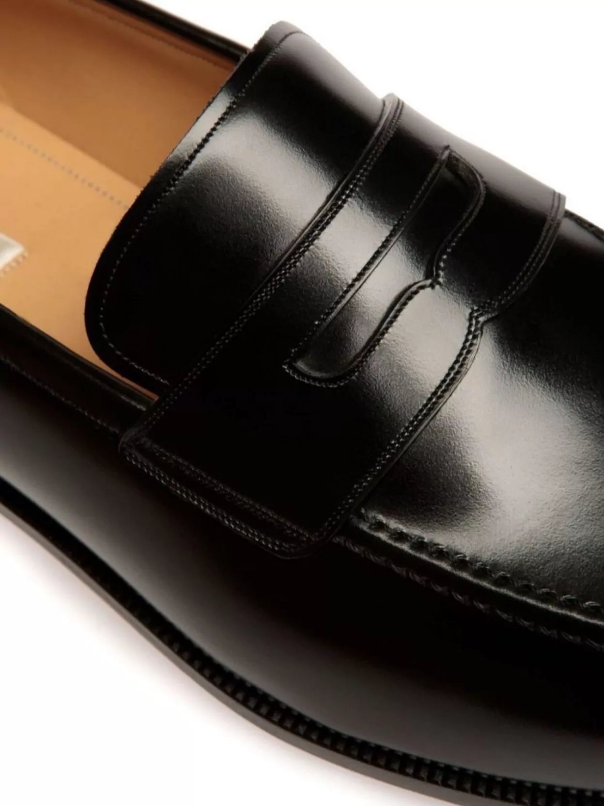 Bally Block Heel Loafers Penny Slot
