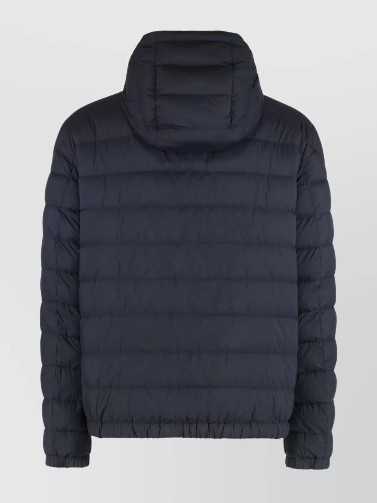Moncler Guerand Reversible Short Down Jacket With Hood In Blue