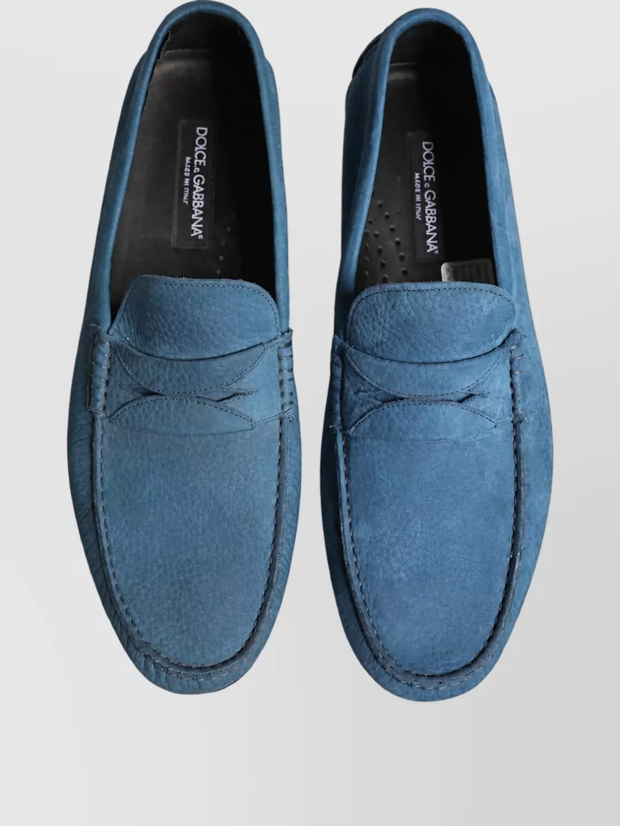 Dolce&Gabbana Leather Driver Loafers