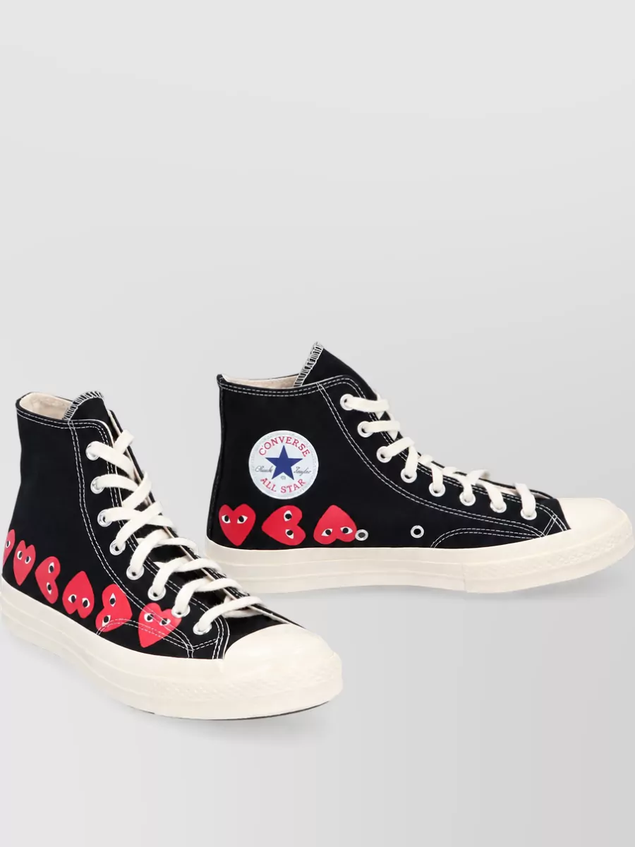 Comme des Garçons cotton high-top sneakers