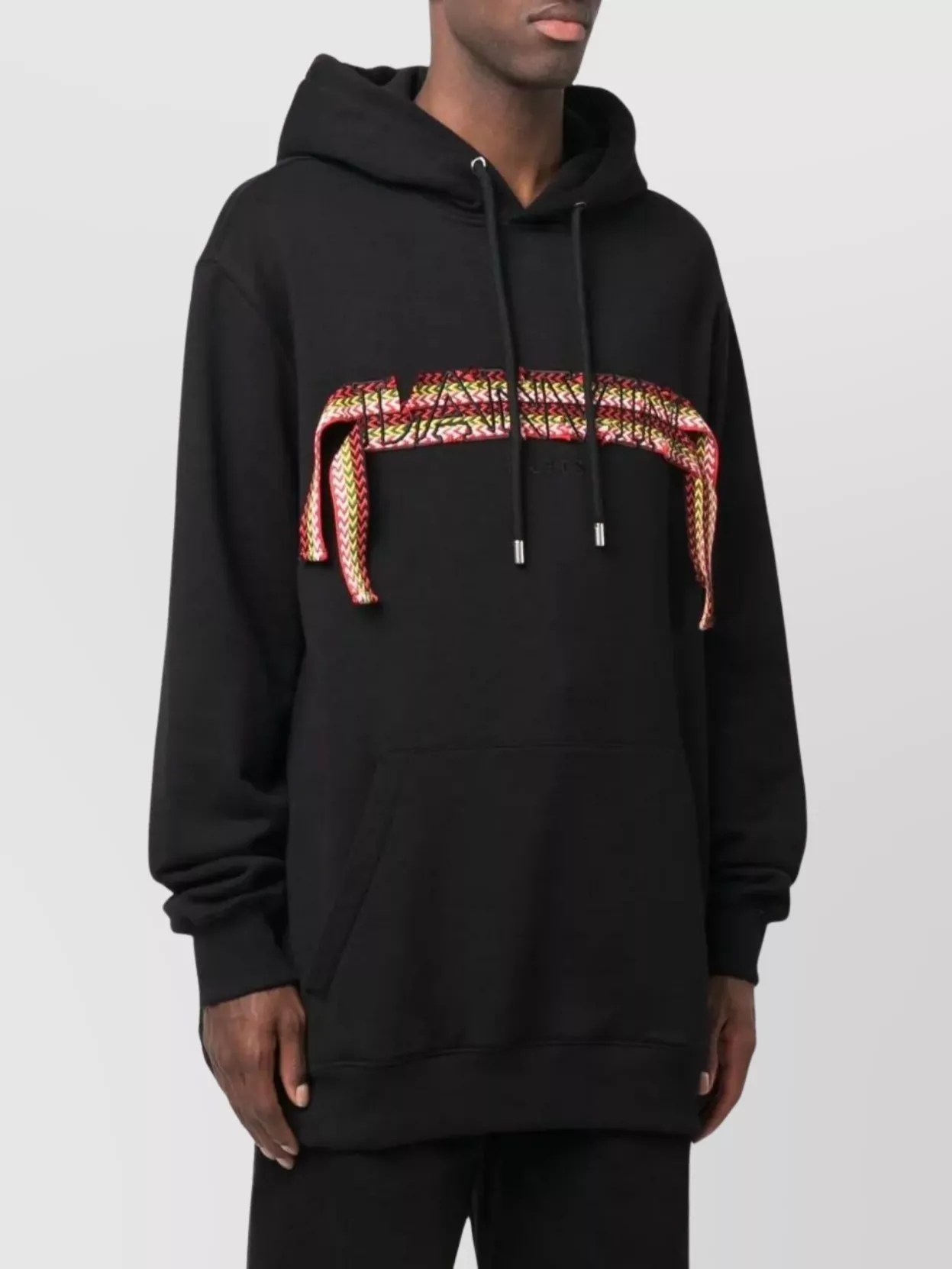 Lanvin Oversized Hoodie Graphic Detail