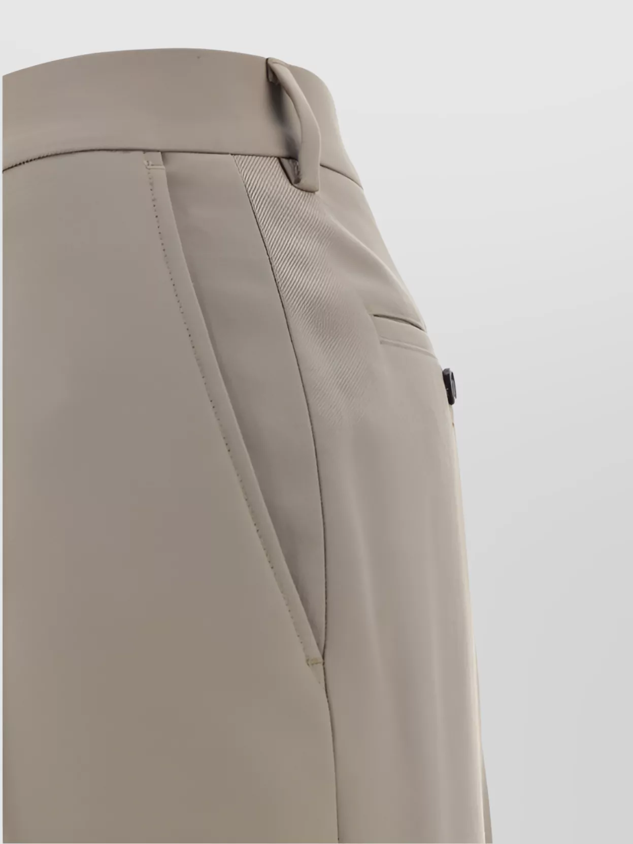 Ami Paris Oversize Fit Wool Pants