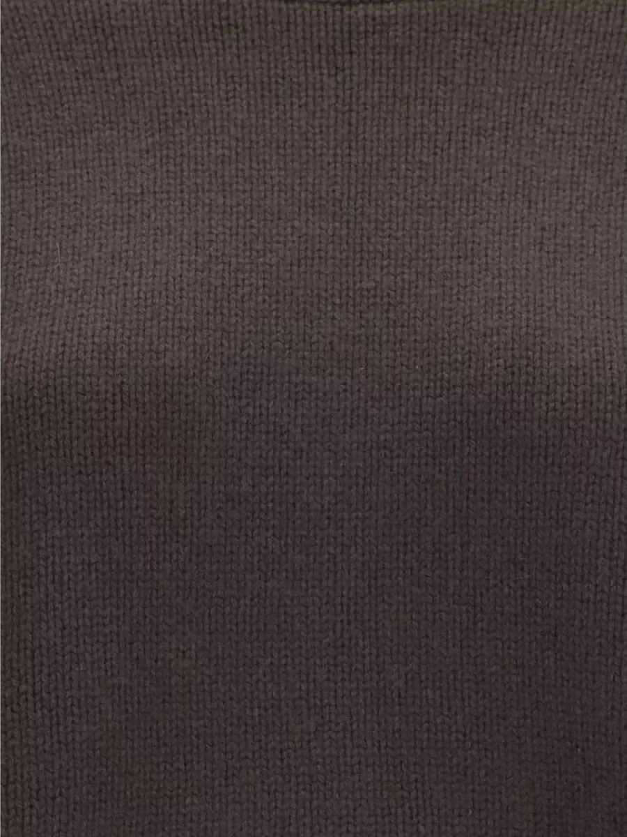 Lisa Yang Cashmere Ribbed Crew Neck Sweater
