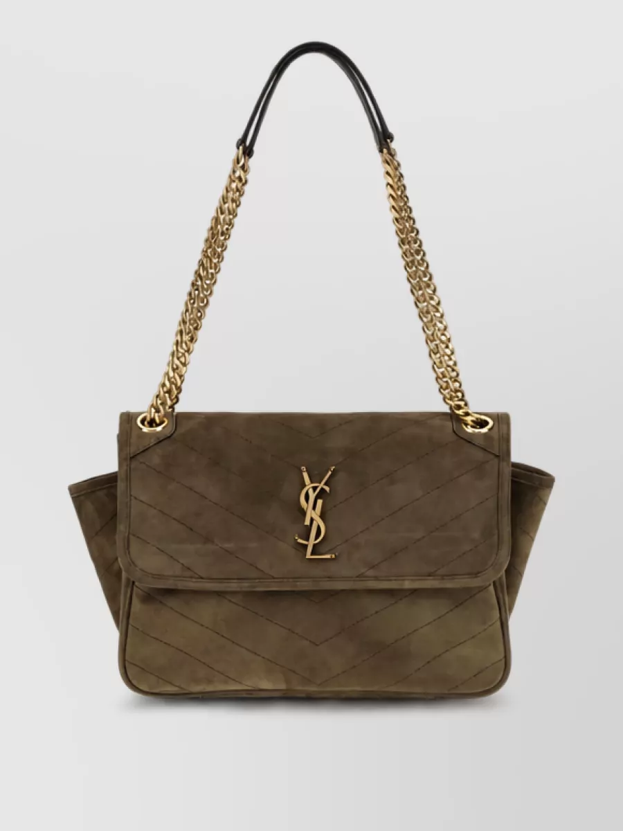 Saint Laurent Leather Clutch Bag