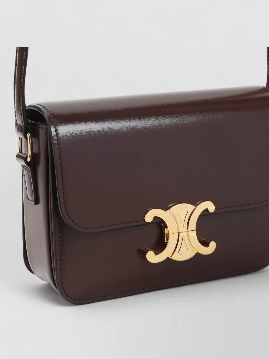 Celine Teen Triomphe Adjustable Strap Shoulder Bag