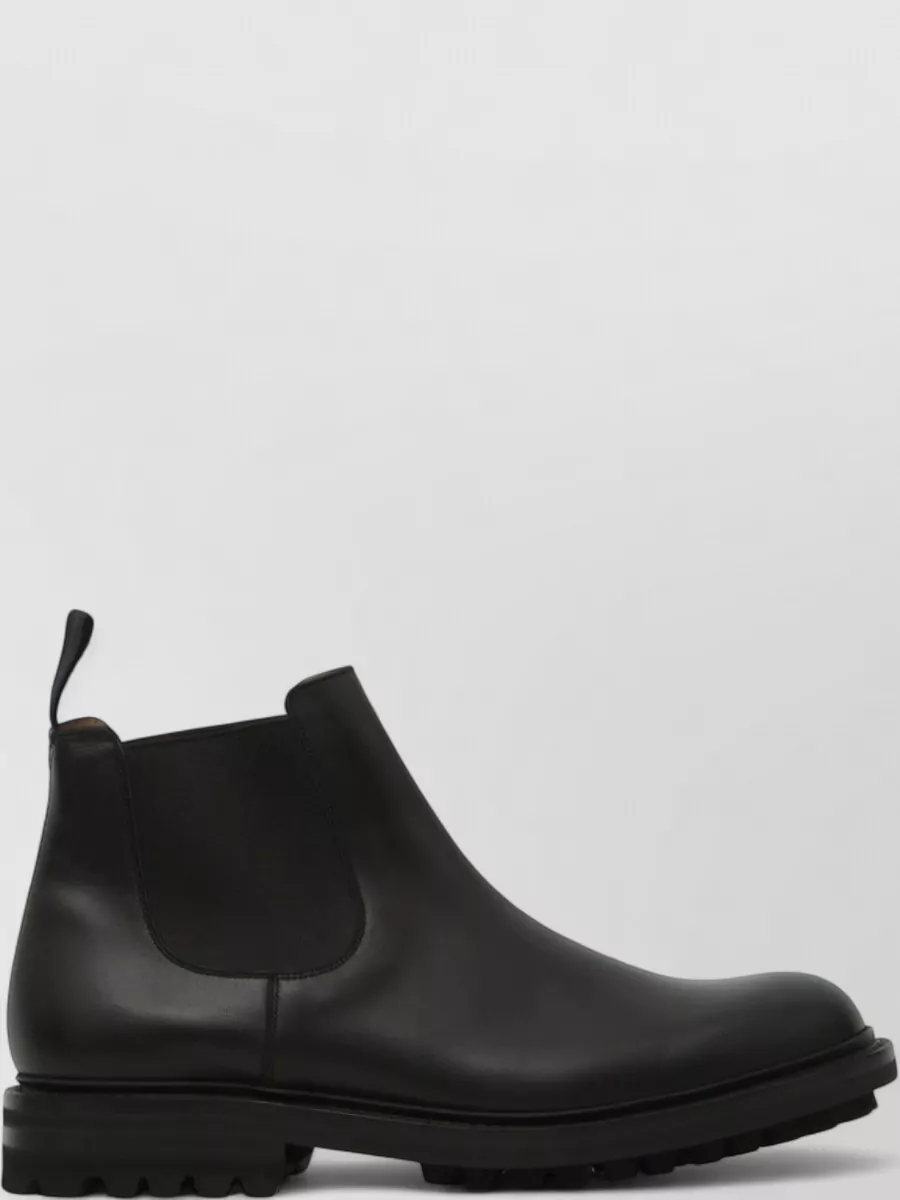 Church's Calfskin Leather Chelsea Boots