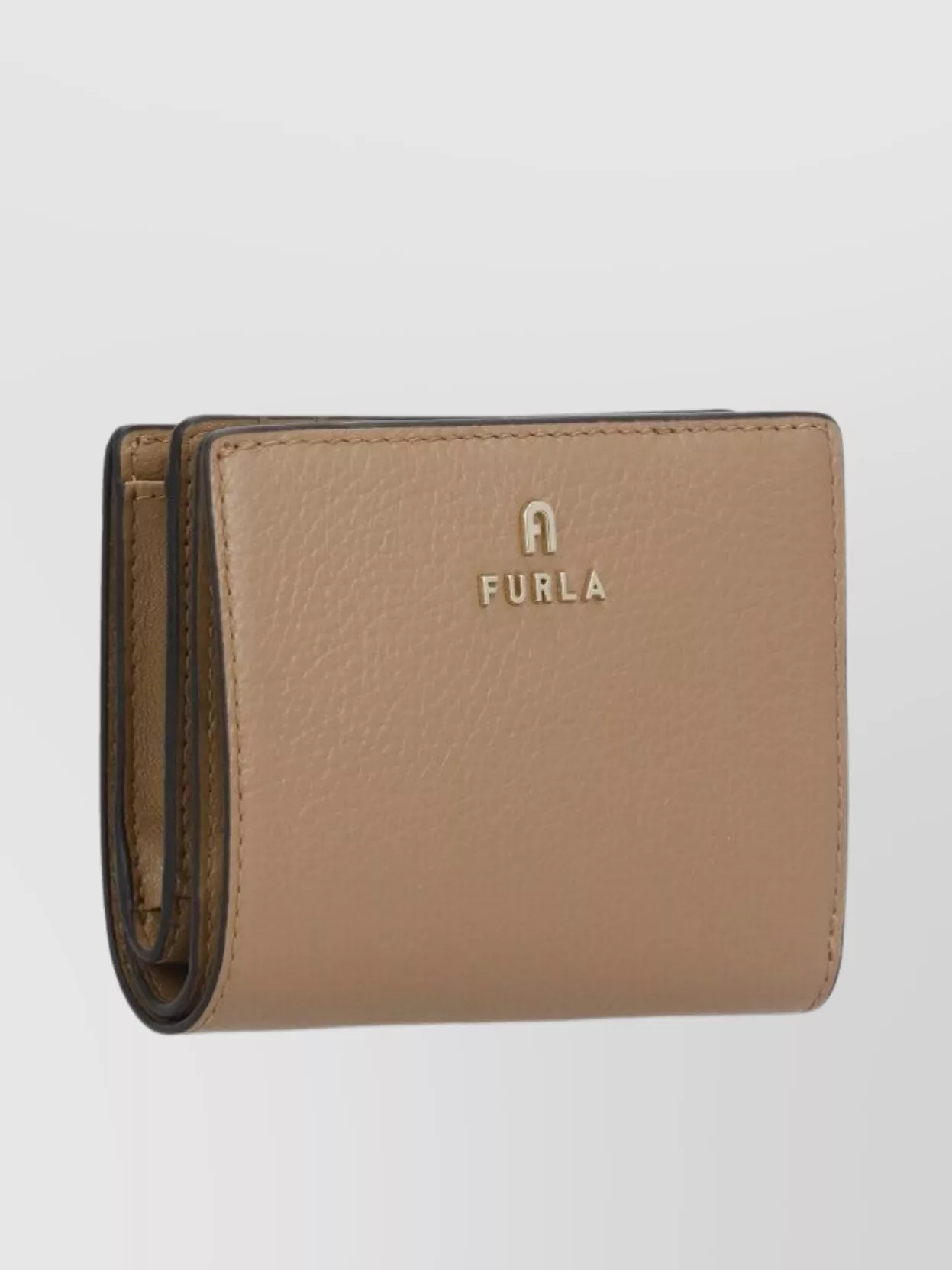 Furla Pebbled Leather Wallet With Multiple Cardholders