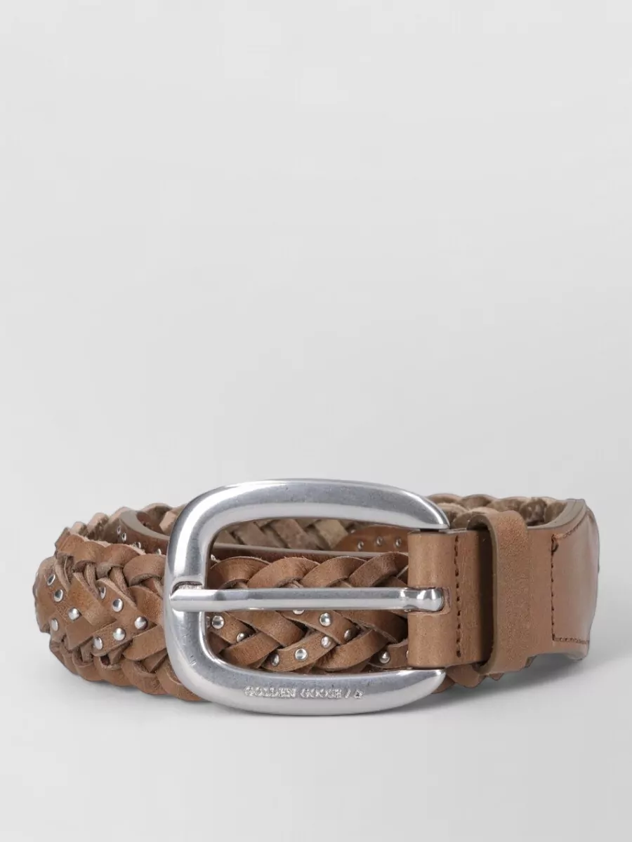 Golden Goose leather belt