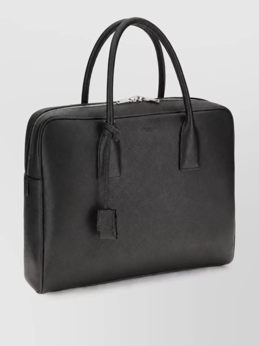 Saint Laurent Leather Briefcase