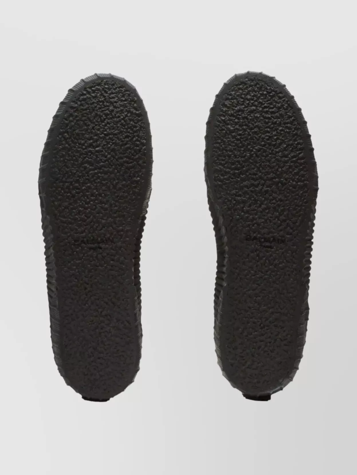 Balmain Low-Top Canvas Sneakers Rubber Sole