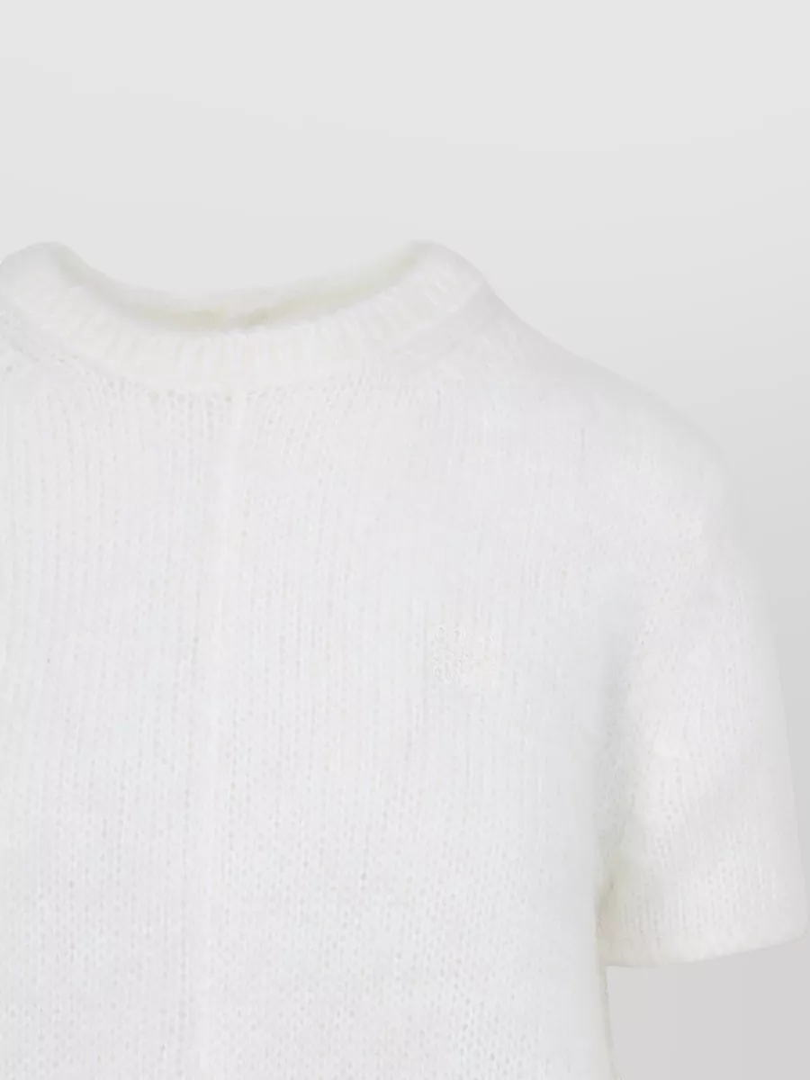 Loewe Short Sleeve Knitwear Round Neck Sweater