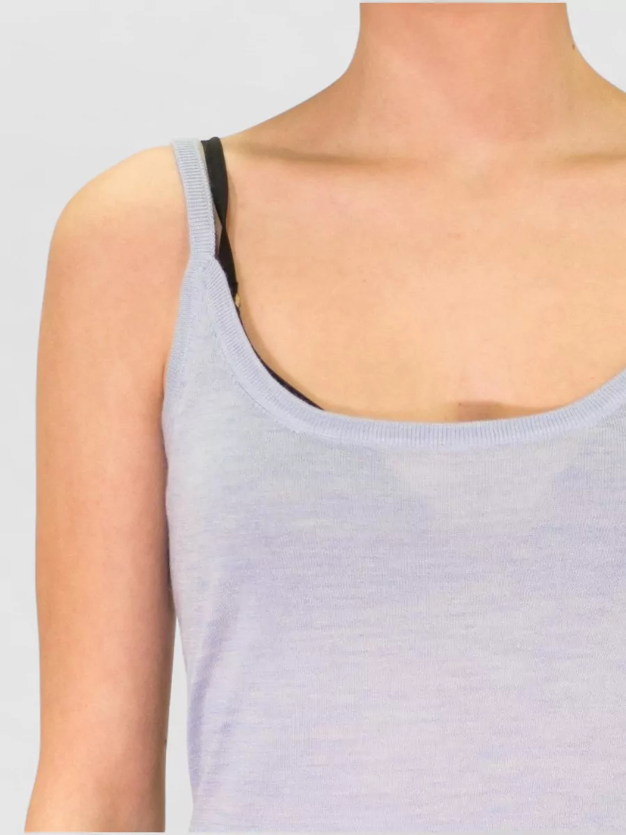 La Rose Cashmere Silk Tank Top